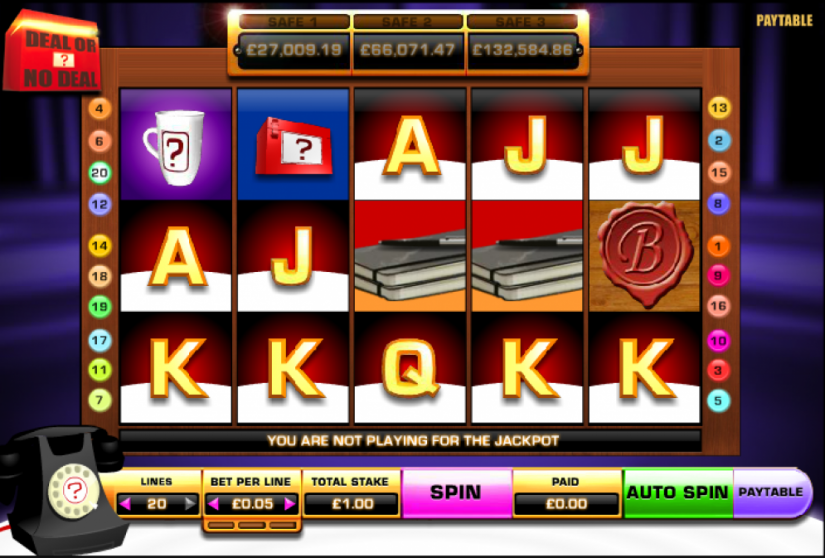 Game Bandar Slot Via Pulsa Tanpa Potongan Deal Or No Deal